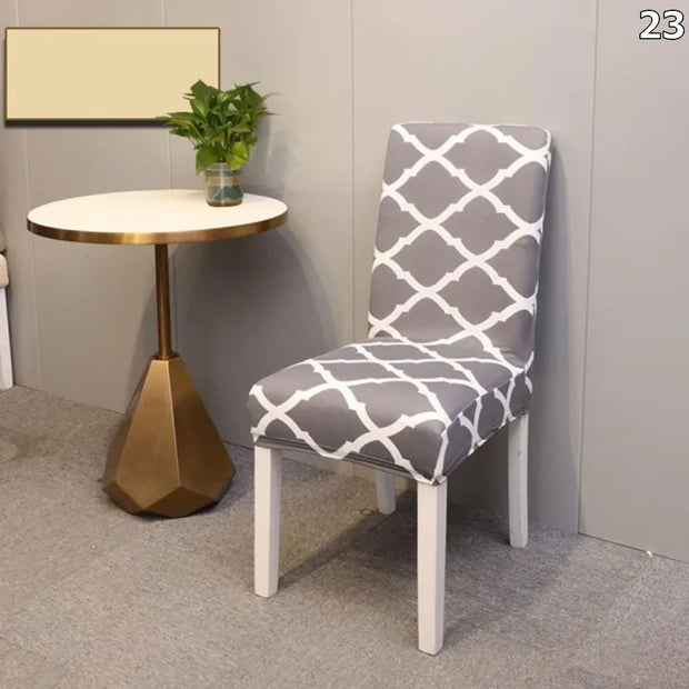 Navlake za stolice sa uzorkom - set 6 komada