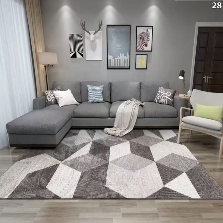Moderni Tepisi u Neutralnim Tonovima – Više Dimenzija i Uzoraka za Svaki Interijer