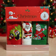 🎄 Božićne kuhinjske krpe – set od 3 komada 🎅