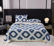 Deka HEX s krznom (200x230)