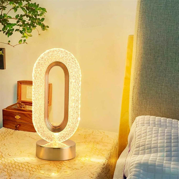 Kristalna LED dekorativna lampa - 3 boje