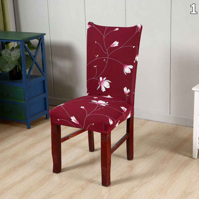 Navlake za stolice sa uzorkom - set 6 komada - DomTex