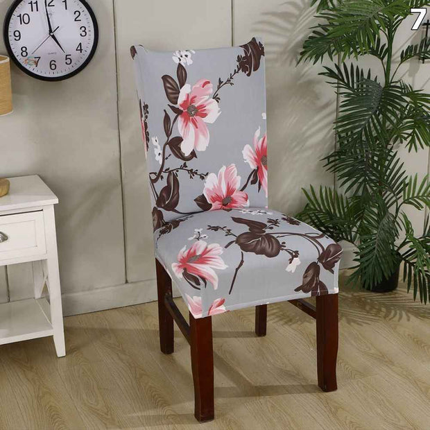 Navlake za stolice sa uzorkom - set 6 komada - DomTex