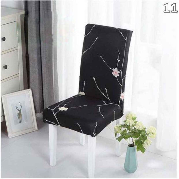 Navlake za stolice sa uzorkom - set 6 komada - DomTex