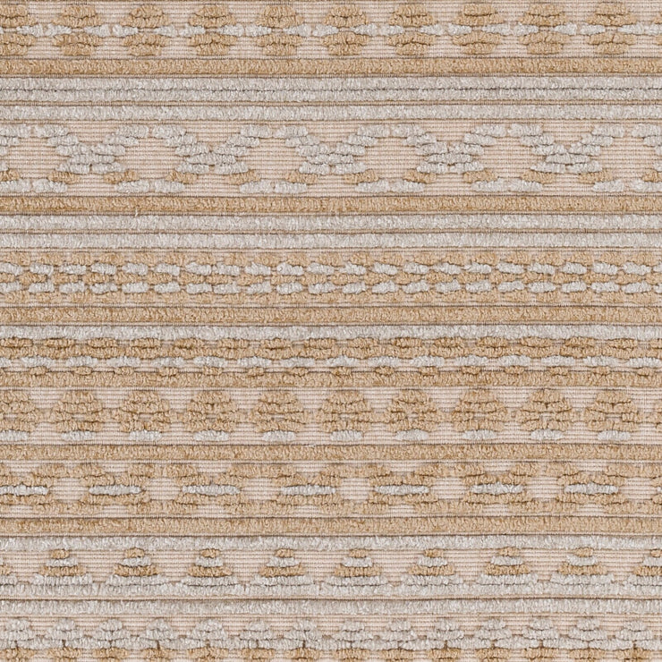 Origin21 240 x 304 cm Bež Tepih s Ikat Uzorkom za Unutarnju Upotrebu - SANDWAY