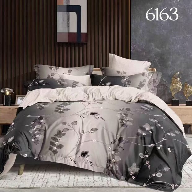 Set Posteljina za bračni krevet "Snovi u Boji" - 6 dijelova 200x220cm - SANDWAY