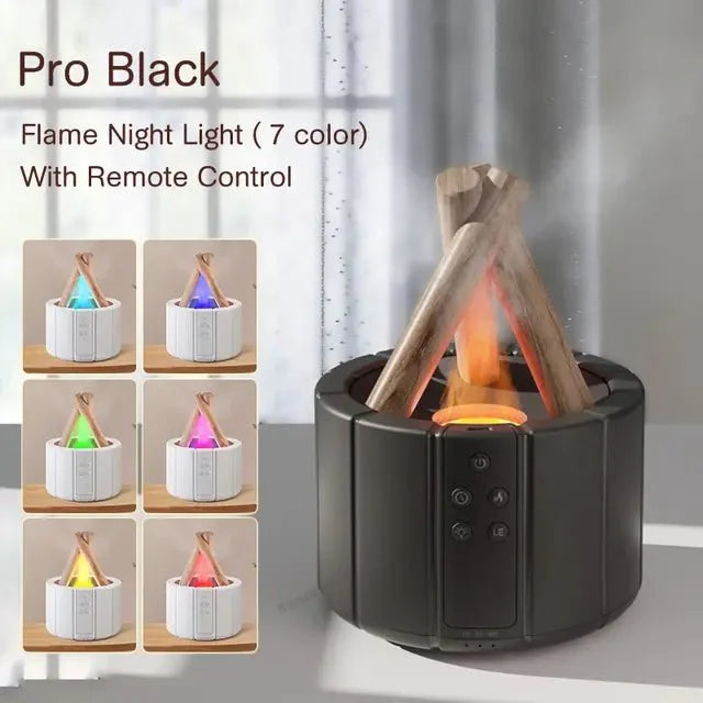 Simulated Flame Aroma Diffuser - SANDWAY