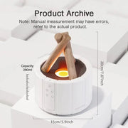 Simulated Flame Aroma Diffuser - SANDWAY