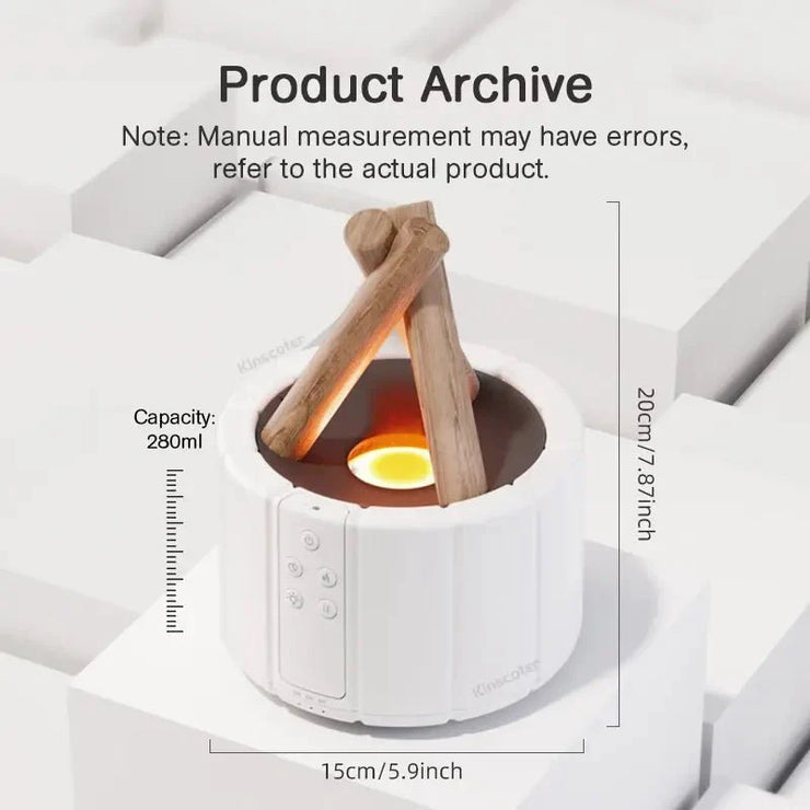 Simulated Flame Aroma Diffuser - SANDWAY