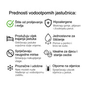 Vodootporne jastučnice 50x70 cm ili 60x80 cm – 2 kom u pakiranju - SANDWAY